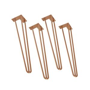 16 Inch Powder Coated Colorful Hairpin Leg Protection