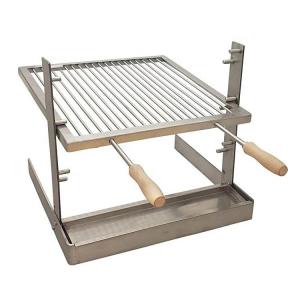 24Inch High Quality Iron Steel Bbq Barbecue Camping Commercial Rotiserie Heavy Duty Charcoal Grill