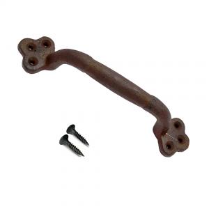 Antique Black Metal Rod Iron Door Handles