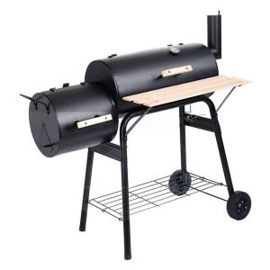 Charcoal Foldable Collapsible Outdoor Kitchen Middle Half Drum Portable Table Bbq Grill