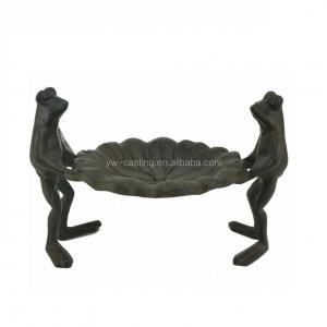 Chinese New Style Manufacture Decorative Antique Cast Iron Bird Bath