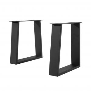 Custom Matt Black Modern Industrial Restaurant Steel Table Legs