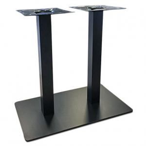 Custom Modern Heavy Duty Square Flat Steel Stone Pedestal Carbon Steel Metal Base