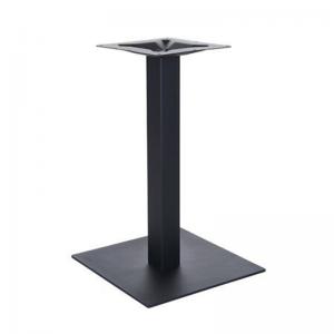 Custom Nordic Modern Heavy Duty Home Decor Square Stone Pedestal Steel Table Base