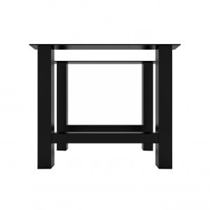 Customized Black Contempoary Metal Legs For Furniture