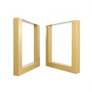 Gold Plated Metal Stable Round Carbon Steel Table Legs