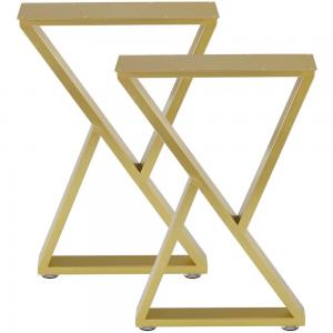 Golde Stainless Steel Metal Y Industrial Elegant Dining Table Legs