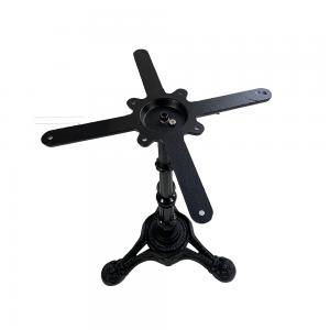 Industrial Nordic Wrought Marble Trapezoid Iron Coffee Black Coffee Table Legs