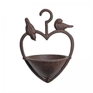 Manufacture Decorative Garden Water Metal Wild Window Bird Feeder