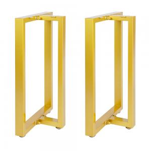 Metal Brass Color Galvanized Modern  Gold Steel Table Legs