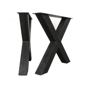 Modern Dining X Shaped Metal Table Legs Table Legs 
