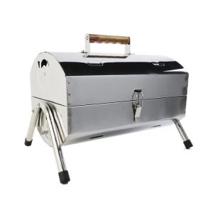 Rotisserie Charcoal Stainless Steel Metal Camping Portable Hiking Grill - 副本