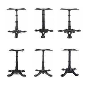 Vintage Indoor Outdoor Cast Iron Table Base Restaurant Cafe Dining Bar Clubs Legs